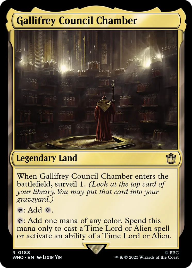 Gallifrey Council Chamber — Doctor Who — Magic: The Gathering