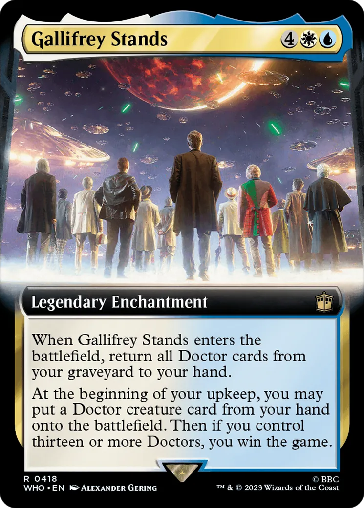Gallifrey Stands — Doctor Who — Magic: The Gathering