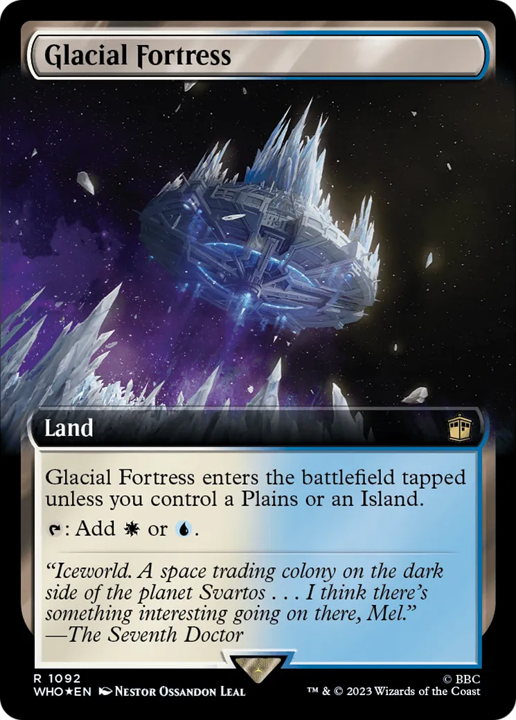 Forteresse glaciaire — Doctor Who — Magic: The Gathering
