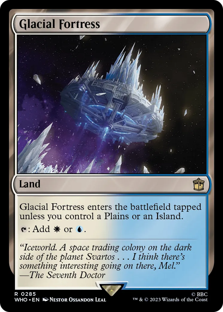 Forteresse glaciaire — Doctor Who — Magic: The Gathering