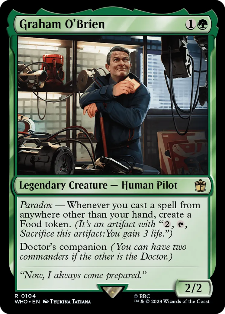 Graham O'Brien — Doctor Who — Magic: The Gathering