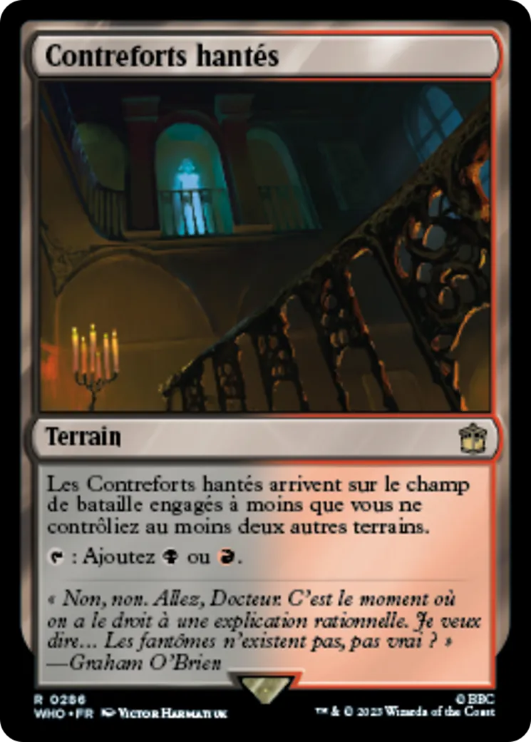 Contreforts hantés — Doctor Who — Magic: The Gathering