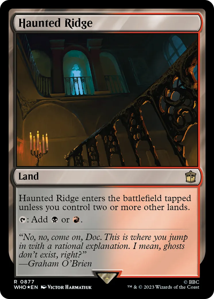 Contreforts hantés — Doctor Who — Magic: The Gathering