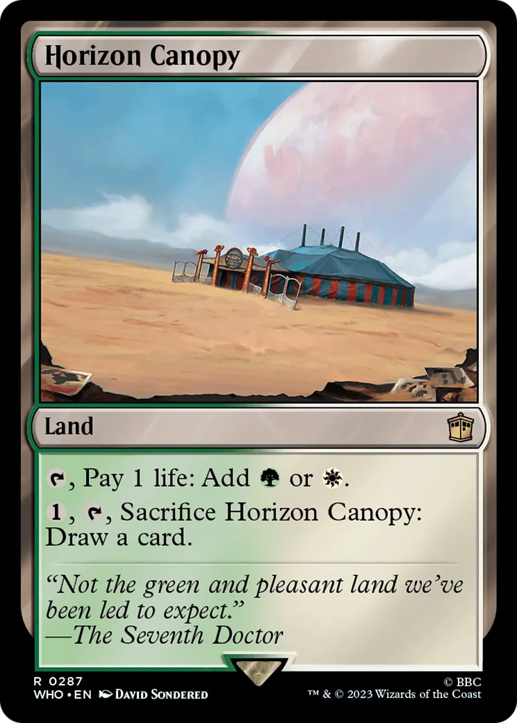 Horizon Canopy — Doctor Who — Magic: The Gathering