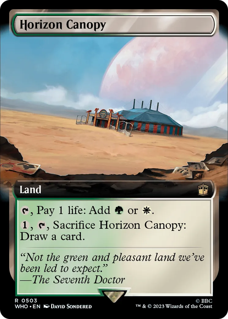 Horizon Canopy — Doctor Who — Magic: The Gathering