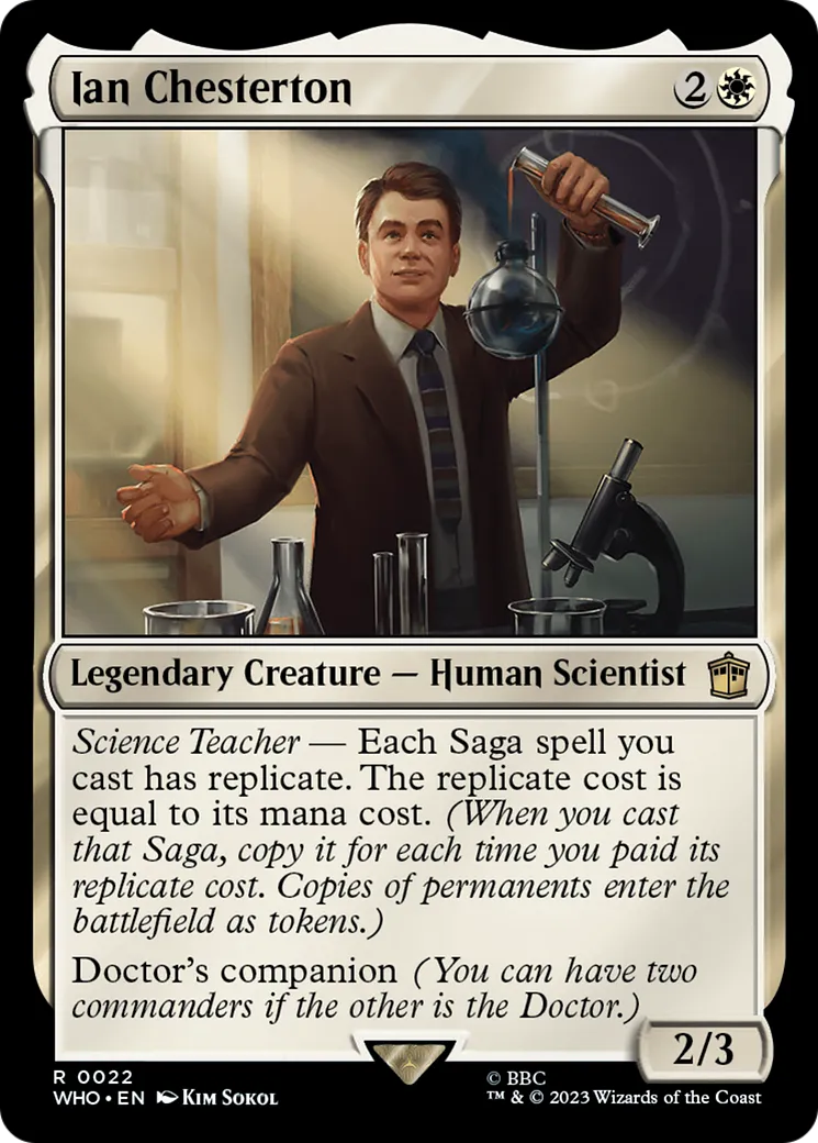 Ian Chesterton — Doctor Who — Magic: The Gathering