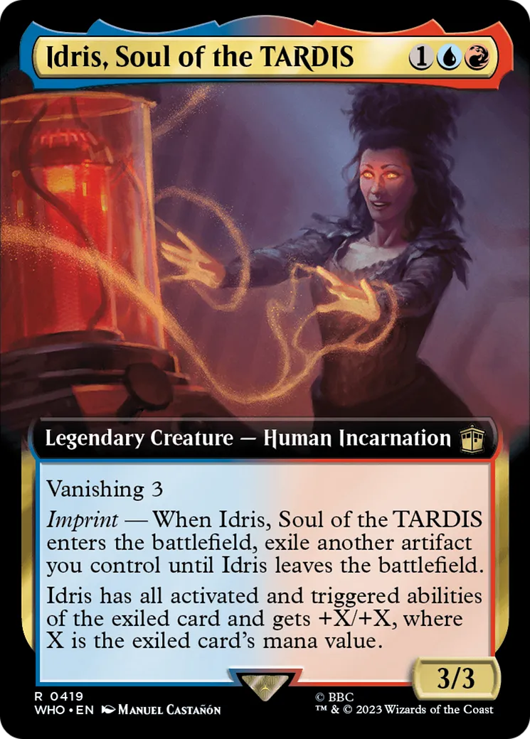 Idris, âme du TARDIS — Doctor Who — Magic: The Gathering