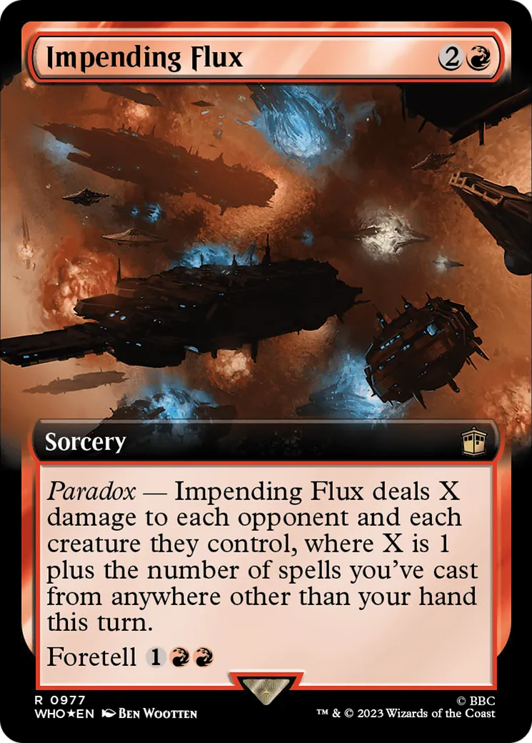Impending Flux — Doctor Who — Magic: The Gathering