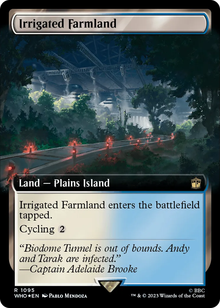 Irrigated Farmland — Doctor Who — Magic: The Gathering