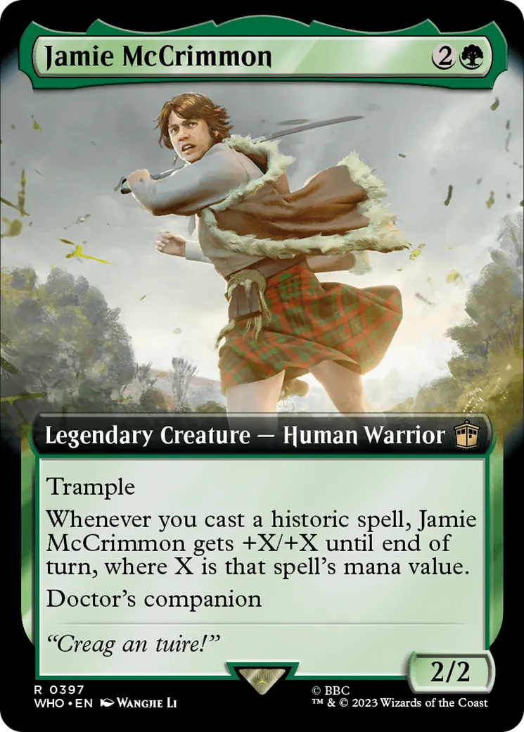 Jamie McCrimmon — Doctor Who — Magic: The Gathering