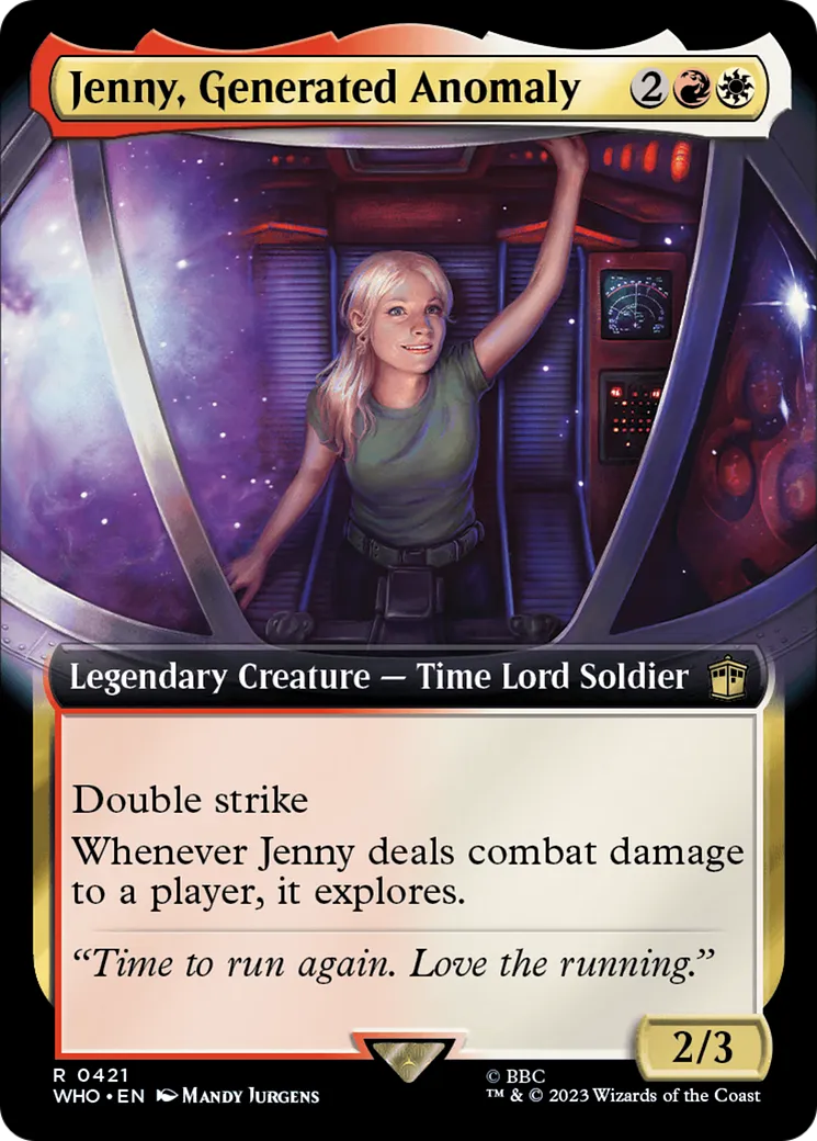 Jenny, erreur génétique — Doctor Who — Magic: The Gathering