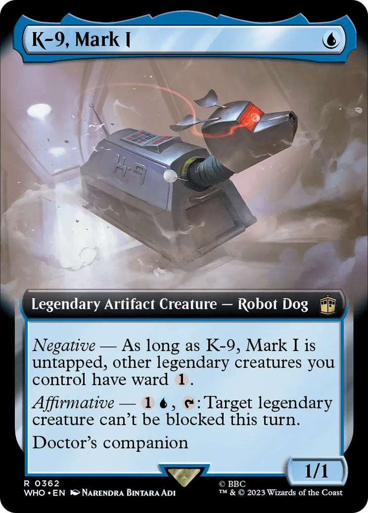 K-9, Mark I — Doctor Who — Magic: The Gathering