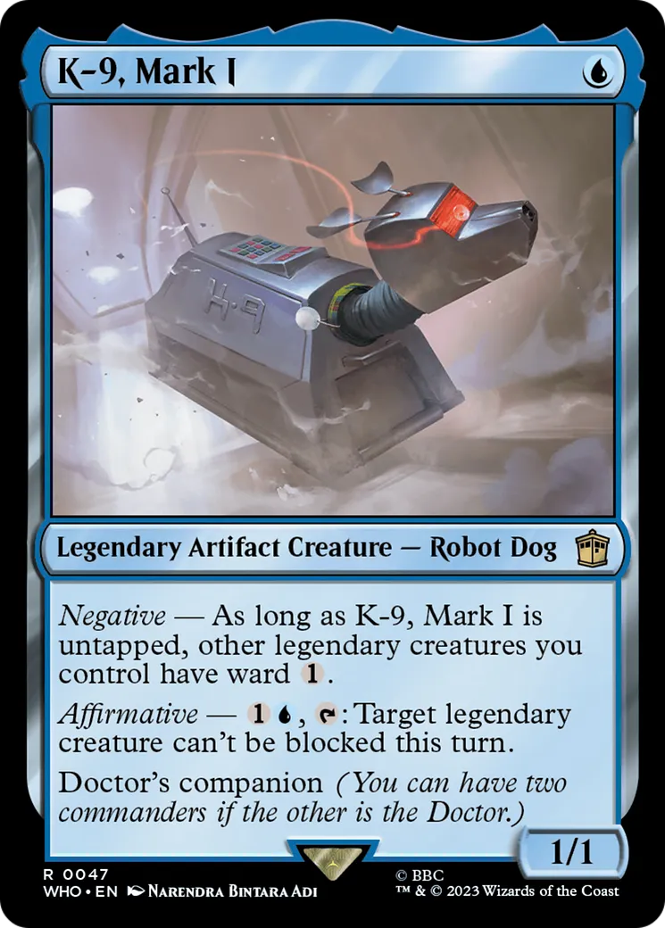 K-9, Mark I — Doctor Who — Magic: The Gathering
