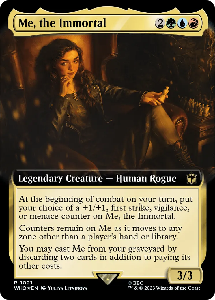 Me, the Immortal — Doctor Who — Magic: The Gathering