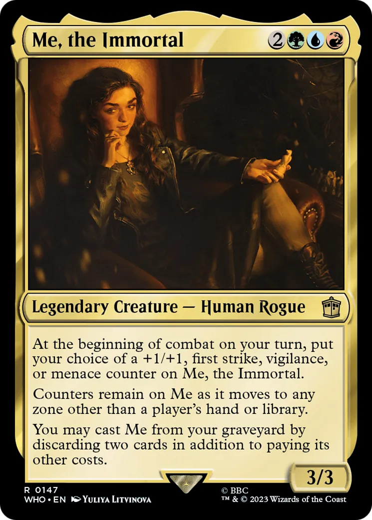 Moi, l'immortelle — Doctor Who — Magic: The Gathering