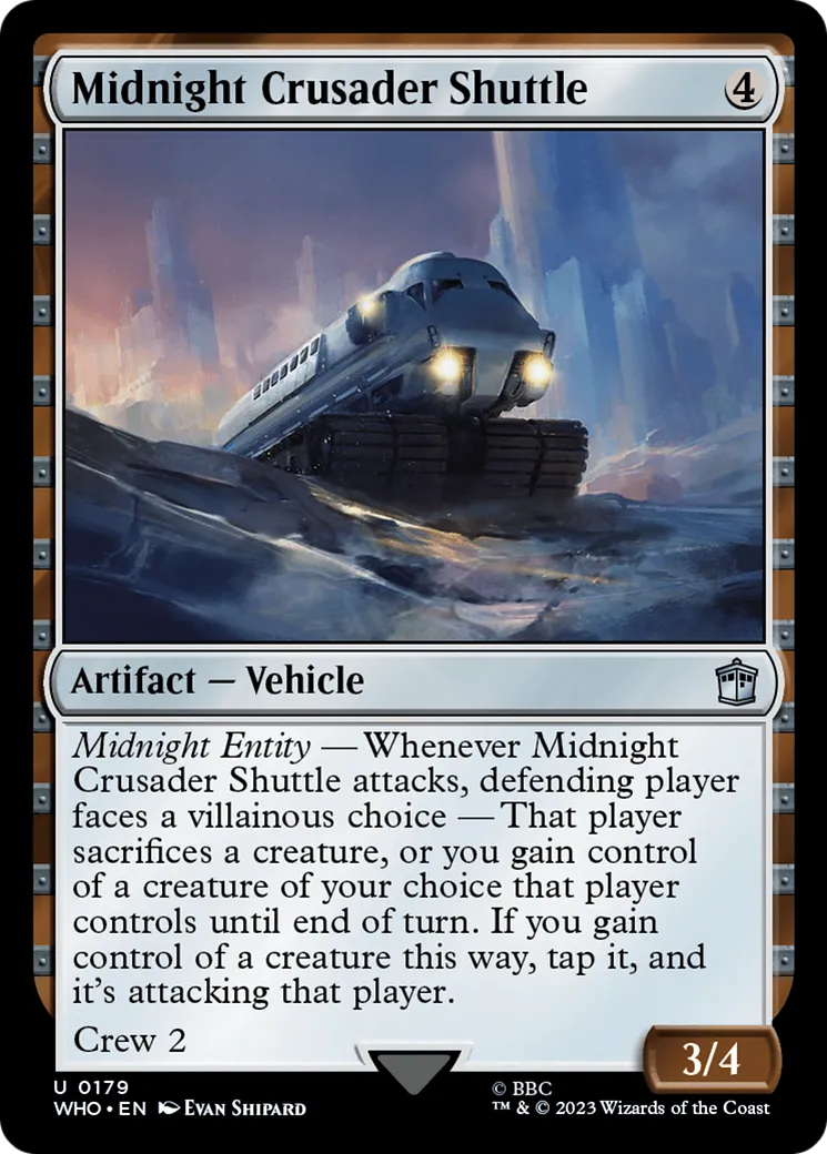 Navette touristique de Minuit — Doctor Who — Magic: The Gathering
