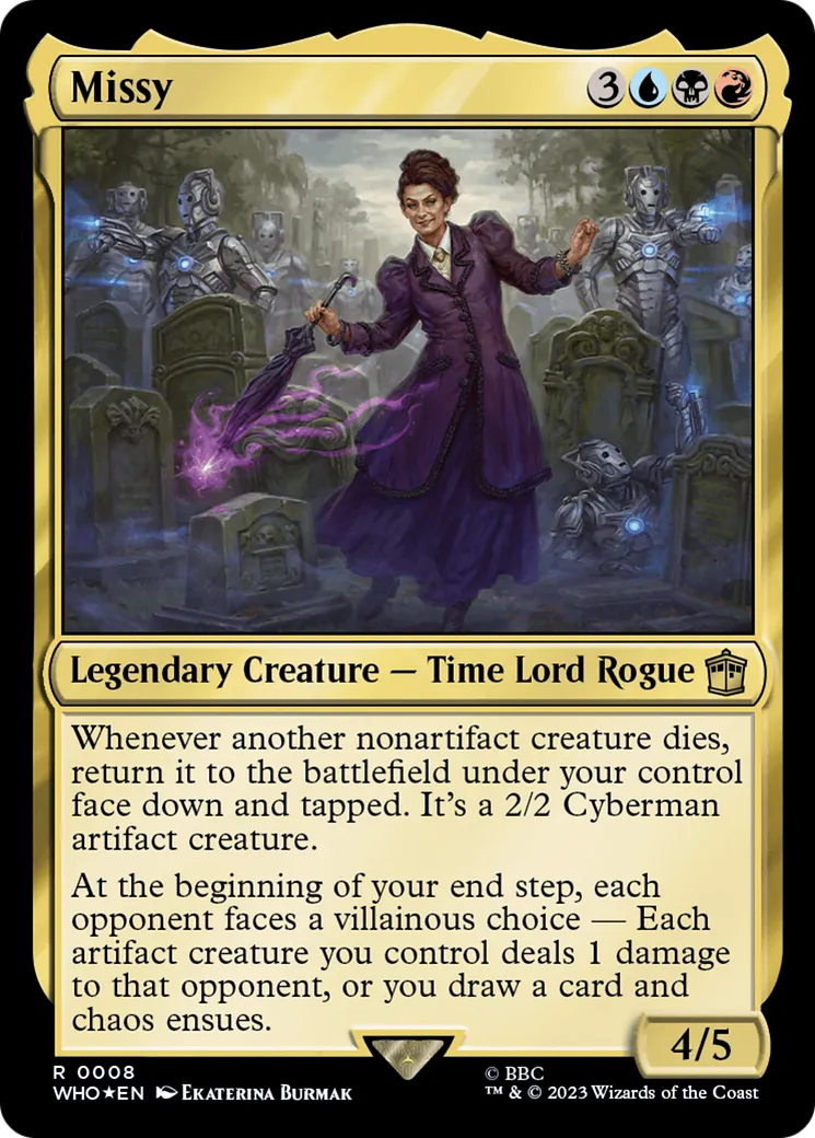 Missy — Doctor Who — Magic: The Gathering