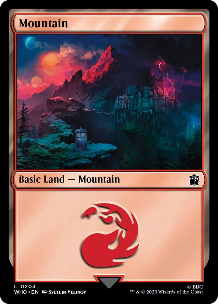 Mountain — Doctor Who — Magic: The Gathering