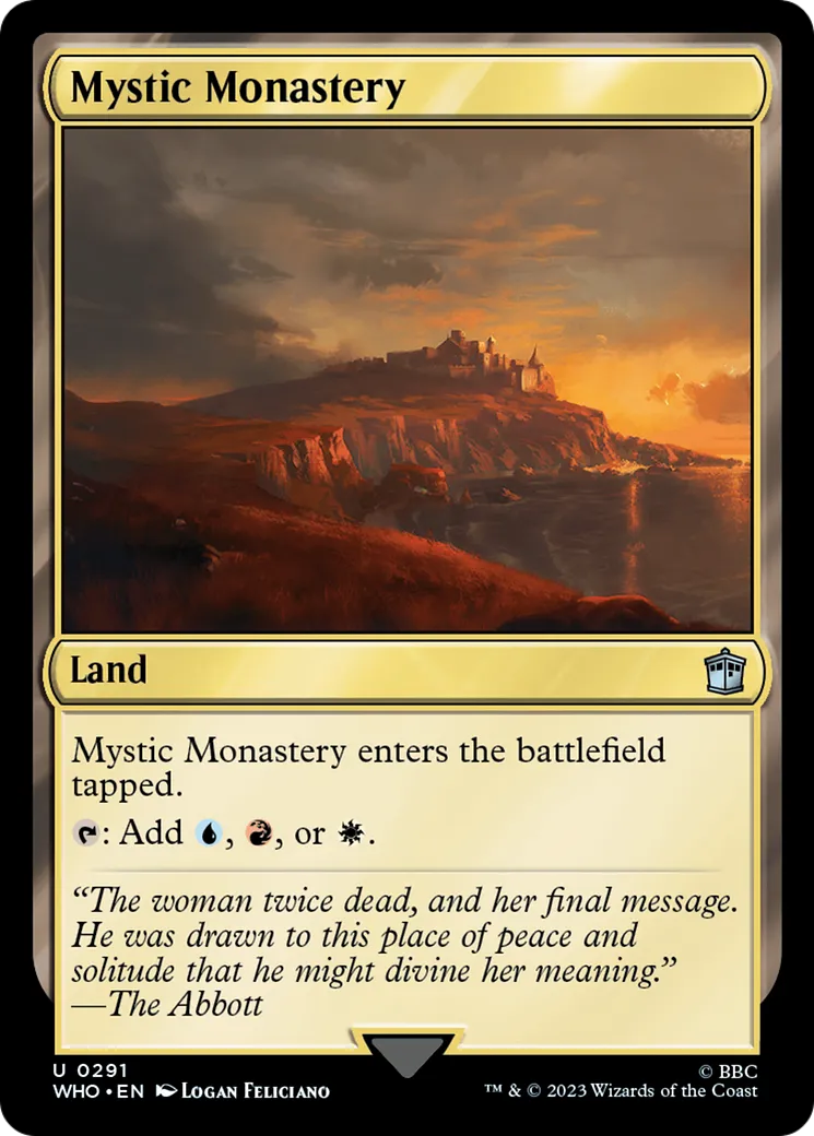 Mystic Monastery — Doctor Who — Magic: The Gathering