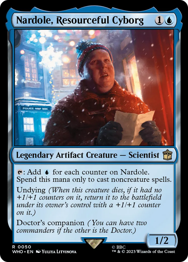Nardole, cyborg ingénieux — Doctor Who — Magic: The Gathering