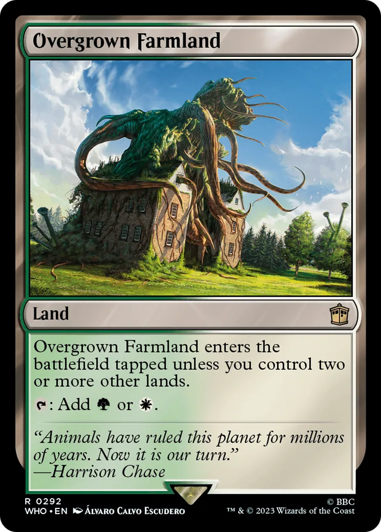 Overgrown Farmland — Doctor Who — Magic: The Gathering