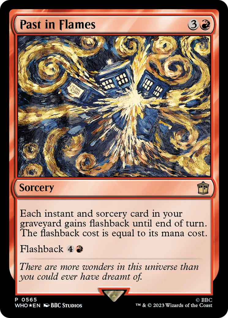 Past in Flames — Doctor Who — Magic: The Gathering