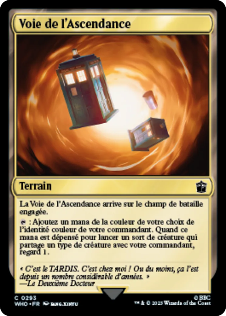 Voie de l'Ascendance — Doctor Who — Magic: The Gathering