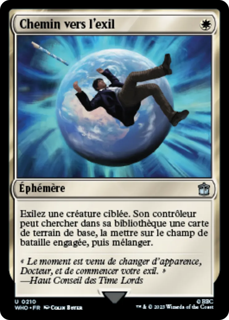 Chemin vers l'exil — Doctor Who — Magic: The Gathering