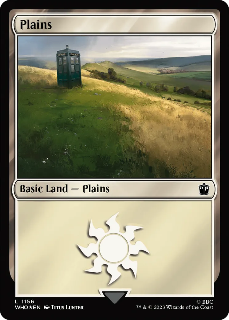 Plains — Doctor Who — Magic: The Gathering
