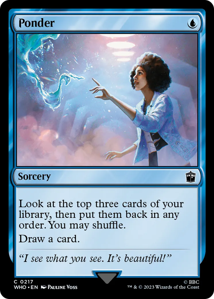 Contemplation — Doctor Who — Magic: The Gathering