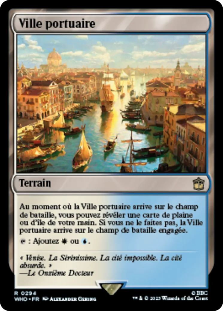 Ville portuaire — Doctor Who — Magic: The Gathering