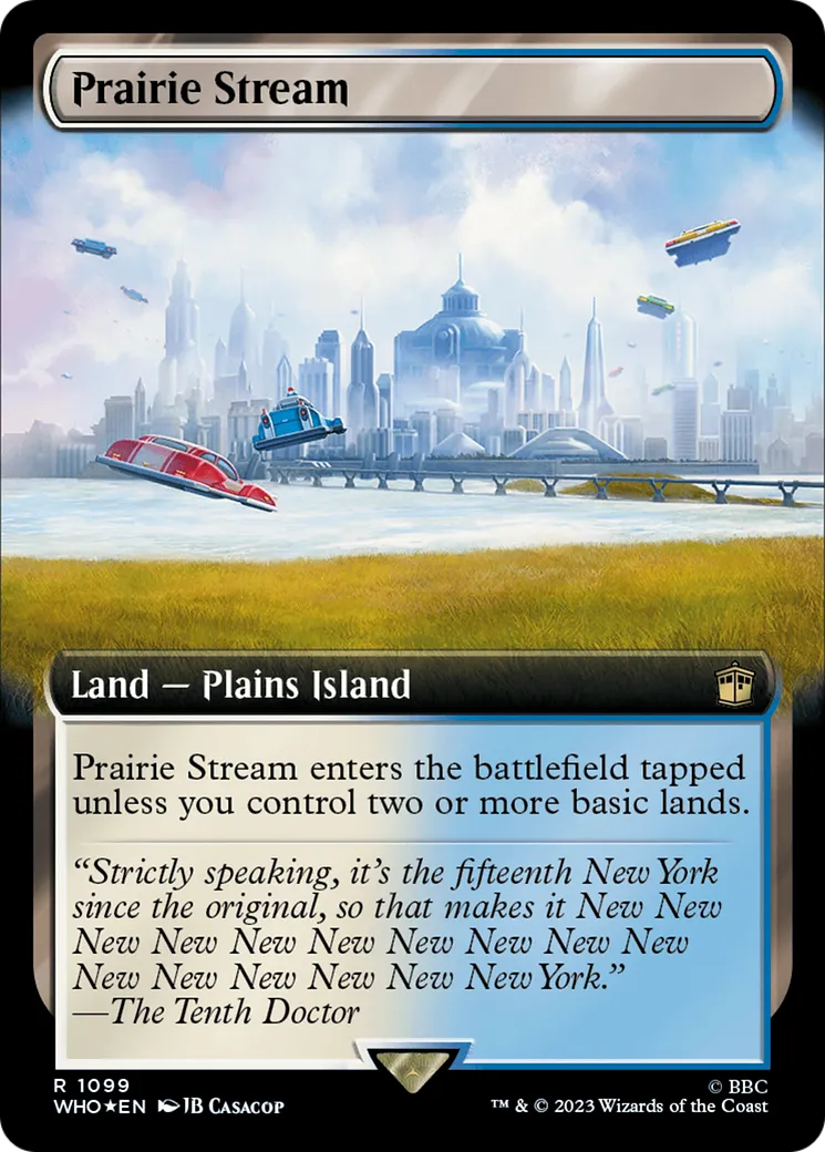 Prairie Stream — Doctor Who — Magic: The Gathering