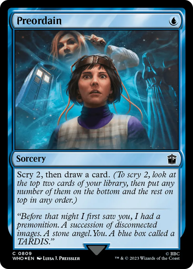 Prédestination — Doctor Who — Magic: The Gathering