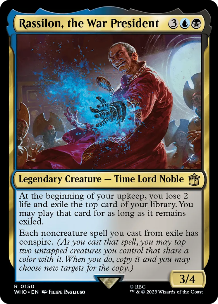 Rassilon, the War President — Doctor Who — Magic: The Gathering