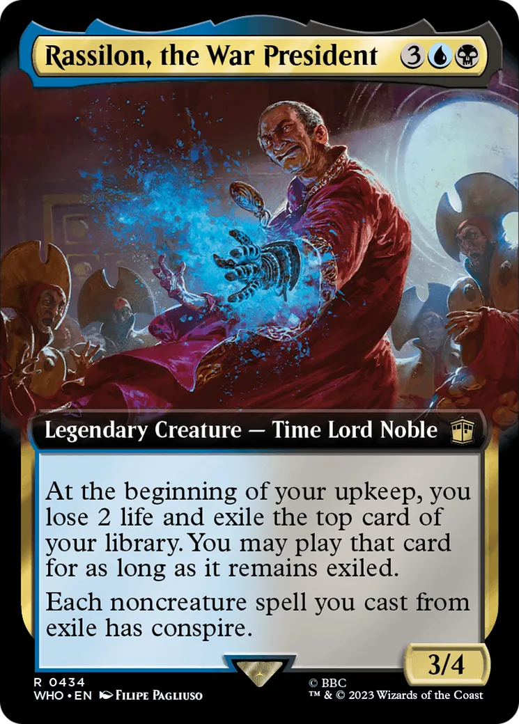 Rassilon, le président de guerre — Doctor Who — Magic: The Gathering