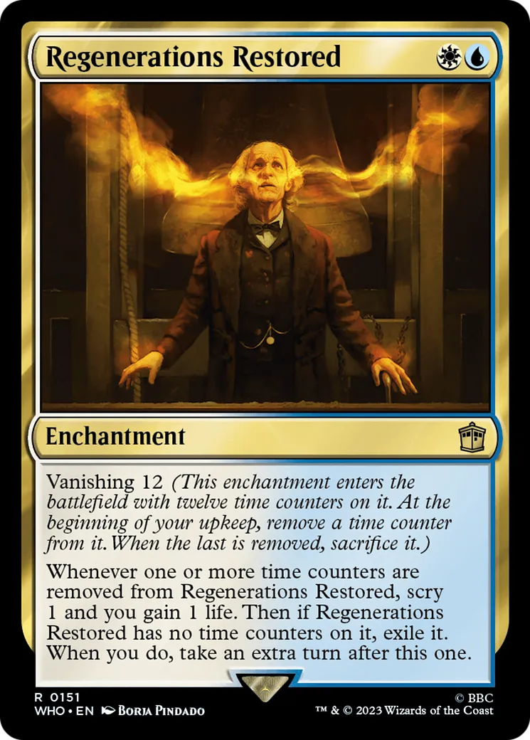 Regenerations Restored — Doctor Who — Magic: The Gathering