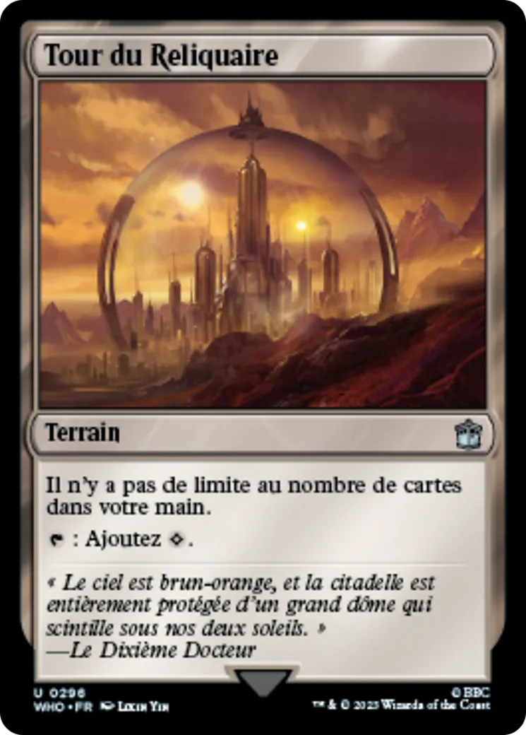 Tour du Reliquaire — Doctor Who — Magic: The Gathering