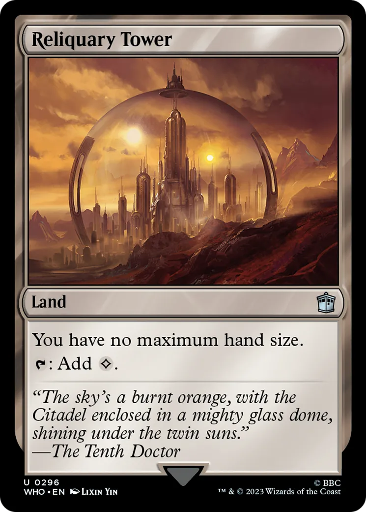Reliquary Tower — Doctor Who — Magic: The Gathering