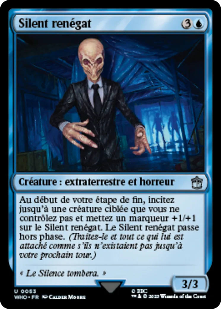 Silent renégat — Doctor Who — Magic: The Gathering