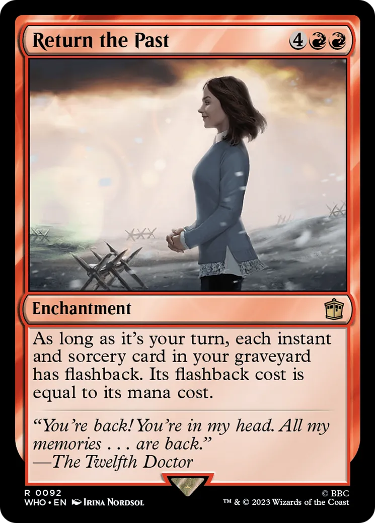 Return the Past — Doctor Who — Magic: The Gathering