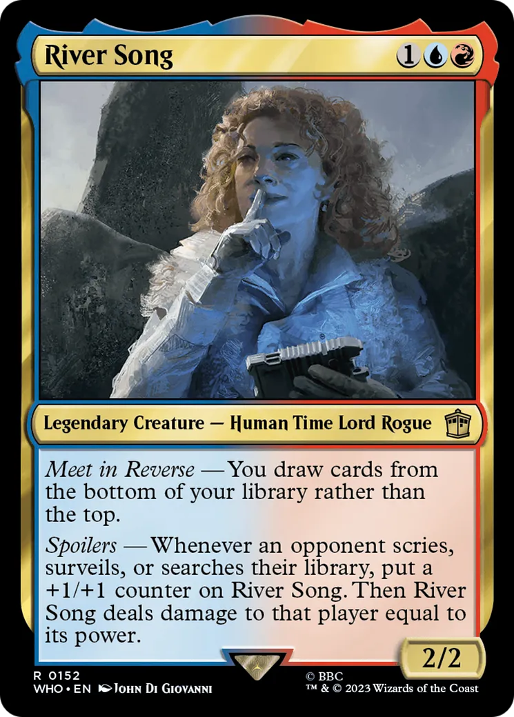 River Song — Doctor Who — Magic: The Gathering