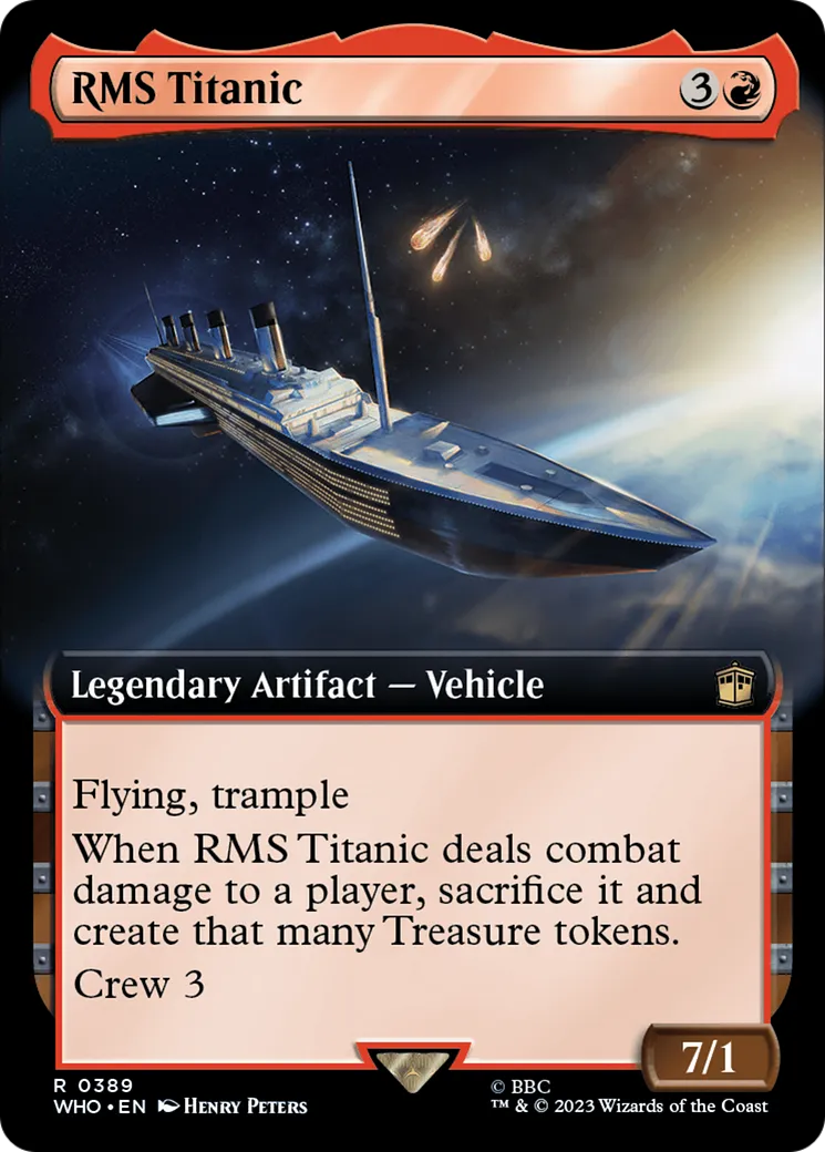 RMS Titanic — Doctor Who — Magic: The Gathering