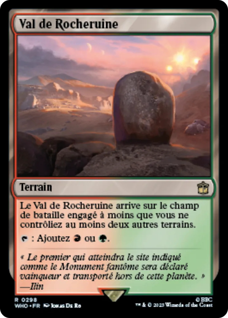 Val de Rocheruine — Doctor Who — Magic: The Gathering