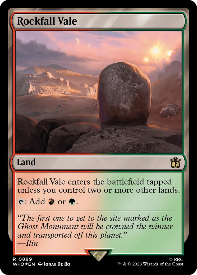 Val de Rocheruine — Doctor Who — Magic: The Gathering