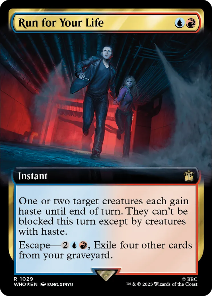 Run for Your Life — Doctor Who — Magic: The Gathering