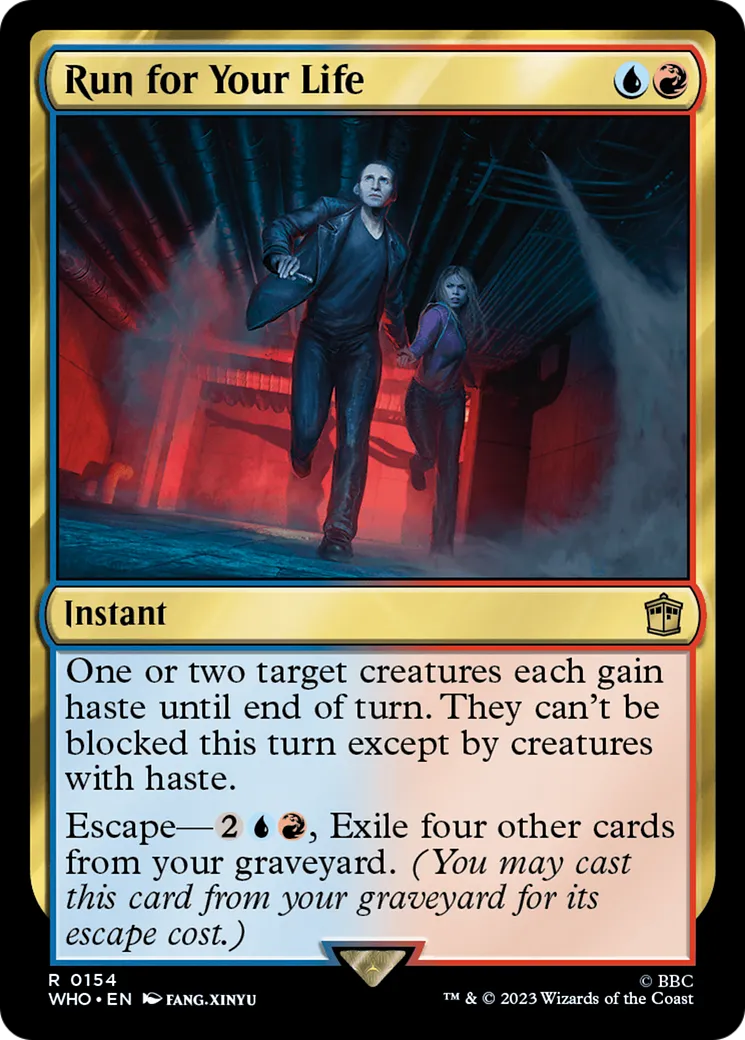 Courez si vous voulez vivre — Doctor Who — Magic: The Gathering