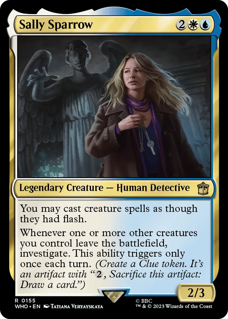 Sally Sparrow — Doctor Who — Magic: The Gathering