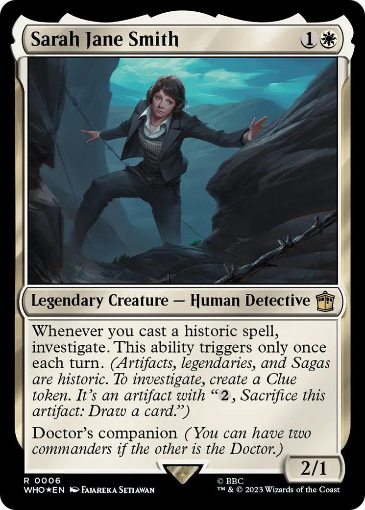 Sarah Jane Smith — Doctor Who — Magic: The Gathering