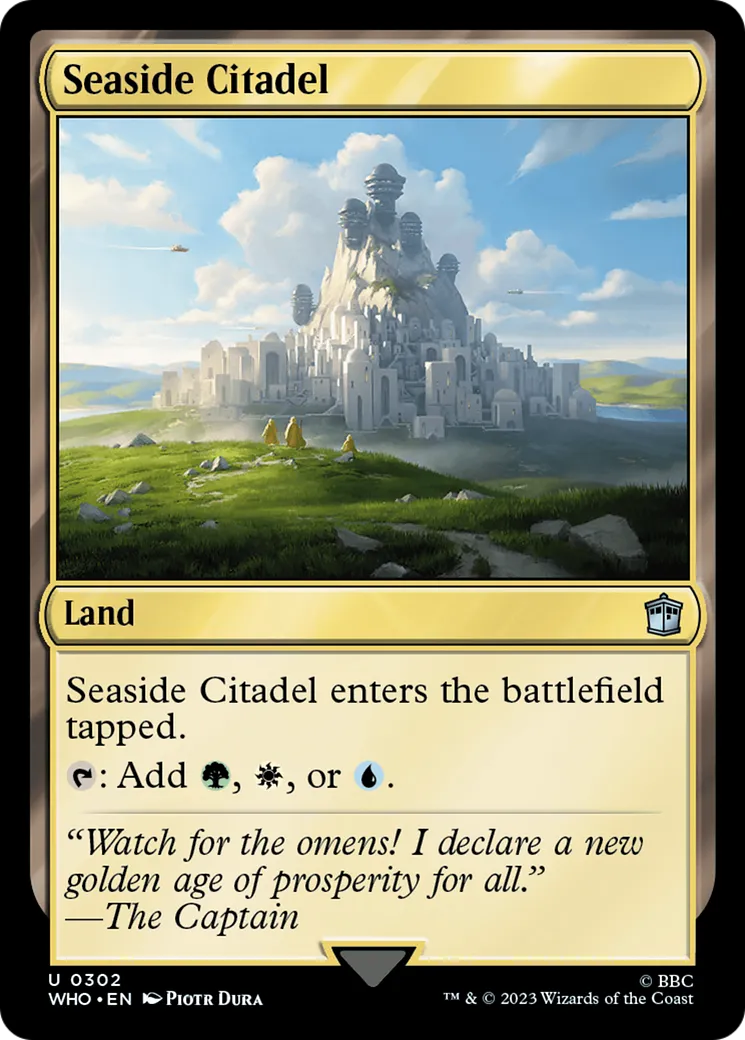 Seaside Citadel — Doctor Who — Magic: The Gathering
