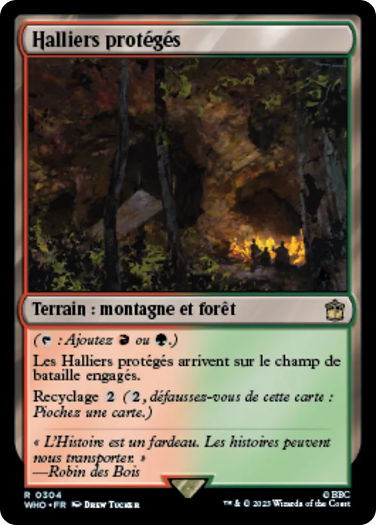 Halliers protégés — Doctor Who — Magic: The Gathering